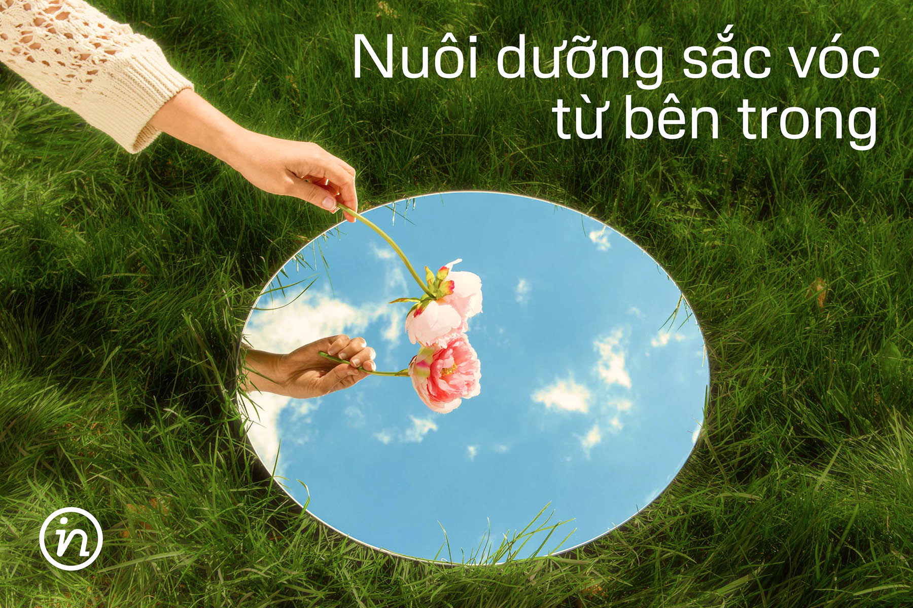 Beinbe branding mirror concept layout design