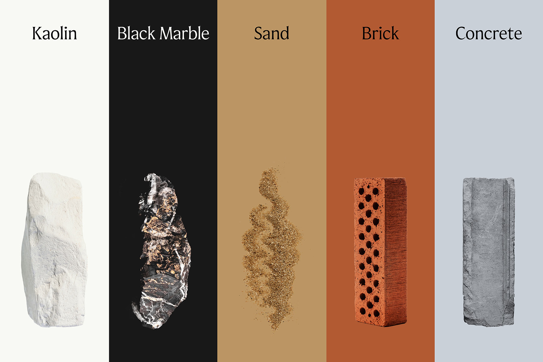 Divo Ceramica brand identity — refined color palette inspired by Italian marble and luxury materials