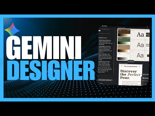 Google Stitch vibe design AI canvas features showcase - WorldofAI review