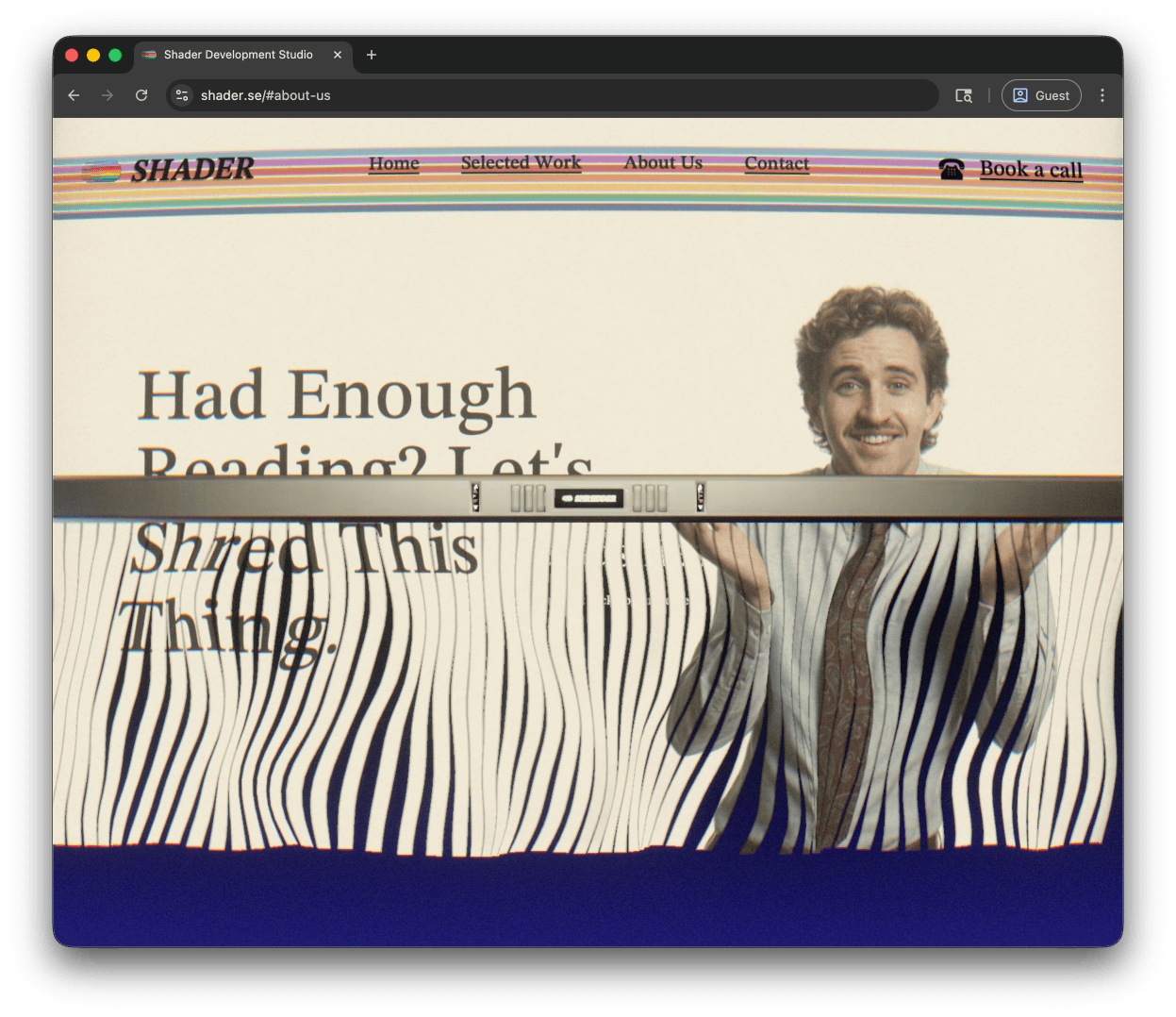 Interactive Web Design at Its Best: Shader Studio