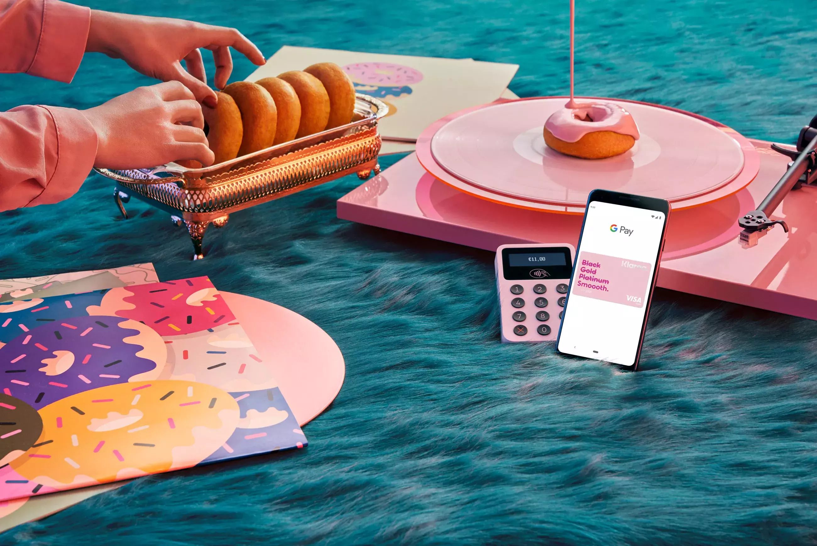 Set Design for Klarna on Google and Apple Pay 