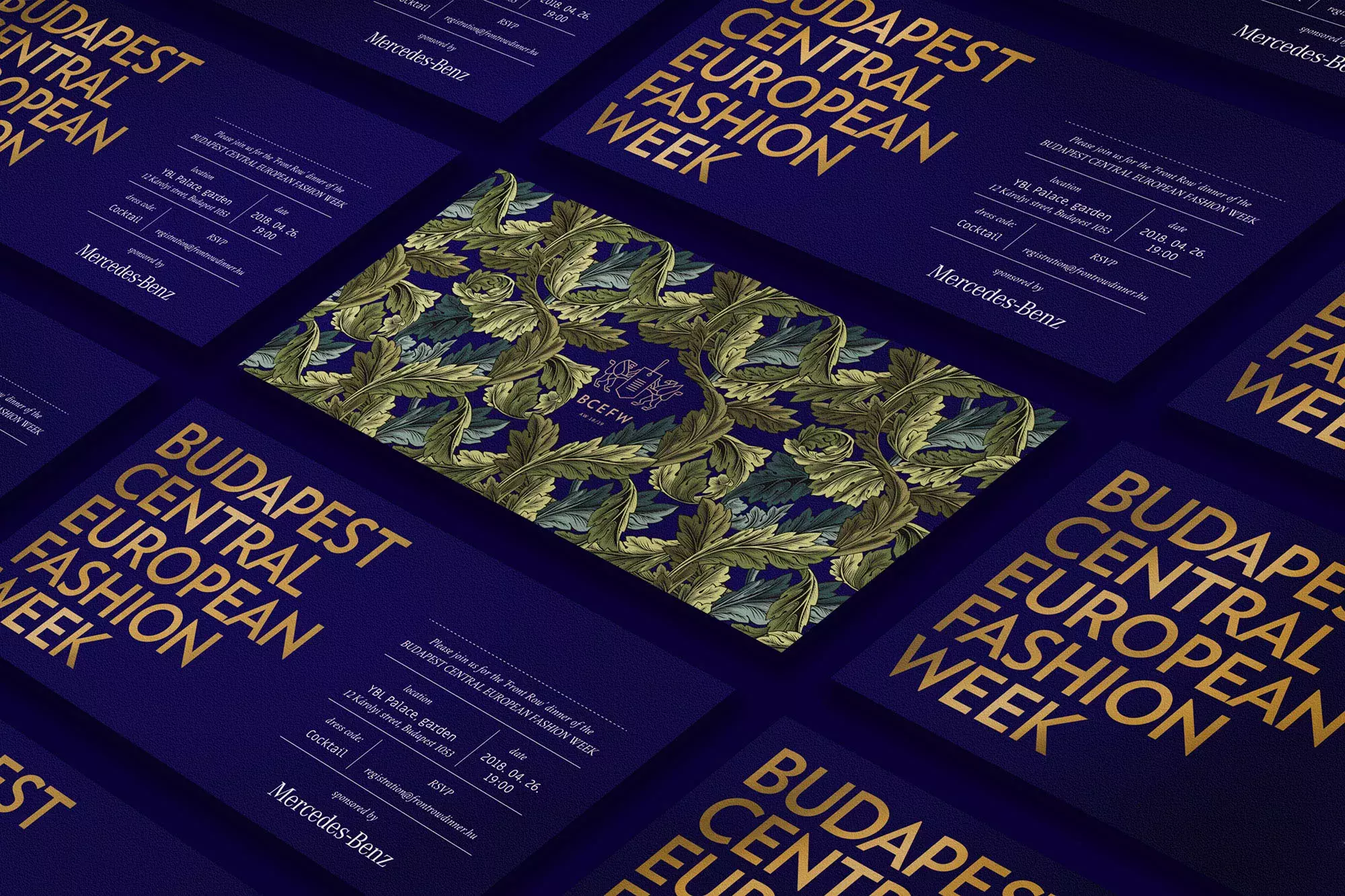 Brand Identity for The Hungarian Fashion and Design Agency