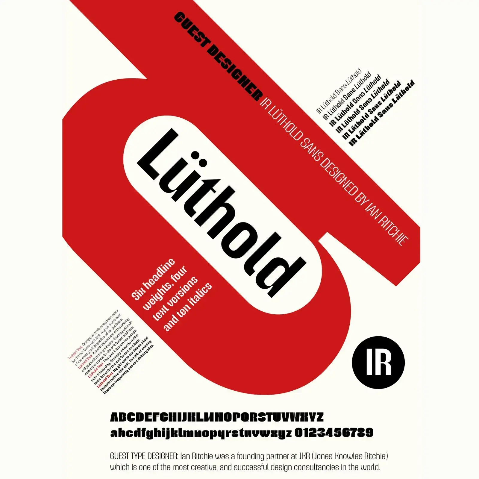 London Type Foundry taps Ian Ritchie for two fresh faces