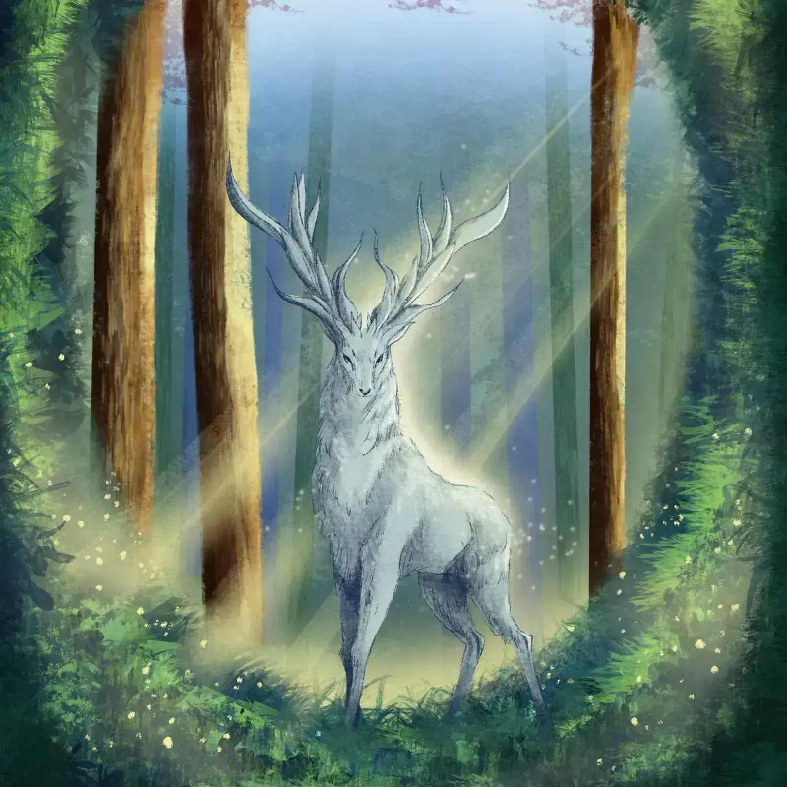 Lorien and The Forgotten Kingdom: An Illustrated Fantastical Editorial Journey by Adriana Narbona