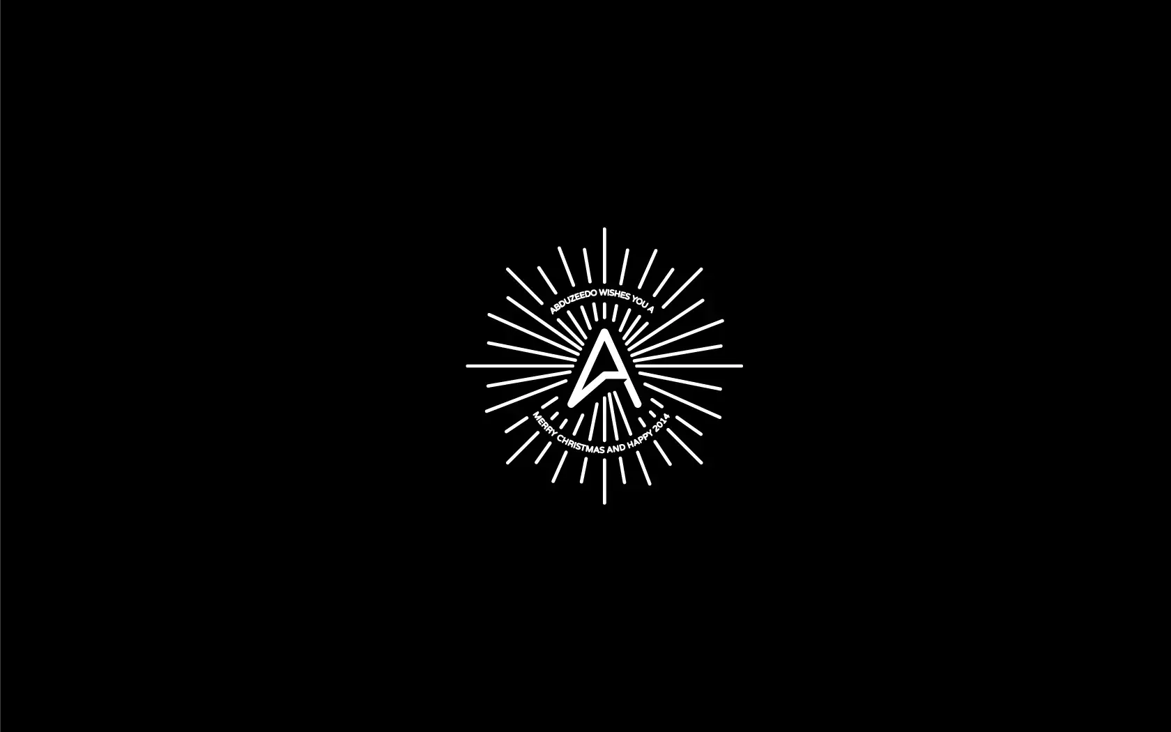 Abduzeedo Happy Holidays Art in Illustrator and Photoshop