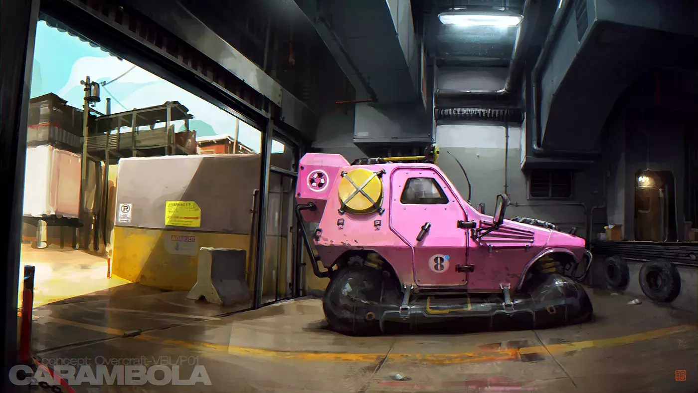 Conceptual Hovercraft Explorations by Thierry Doizon