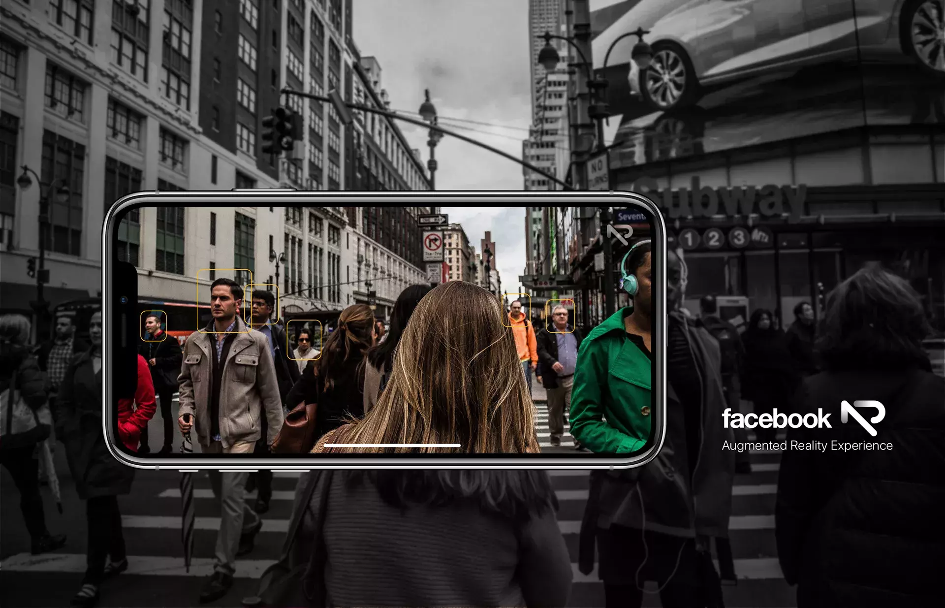 Facebook AR Concept - Interaction Design