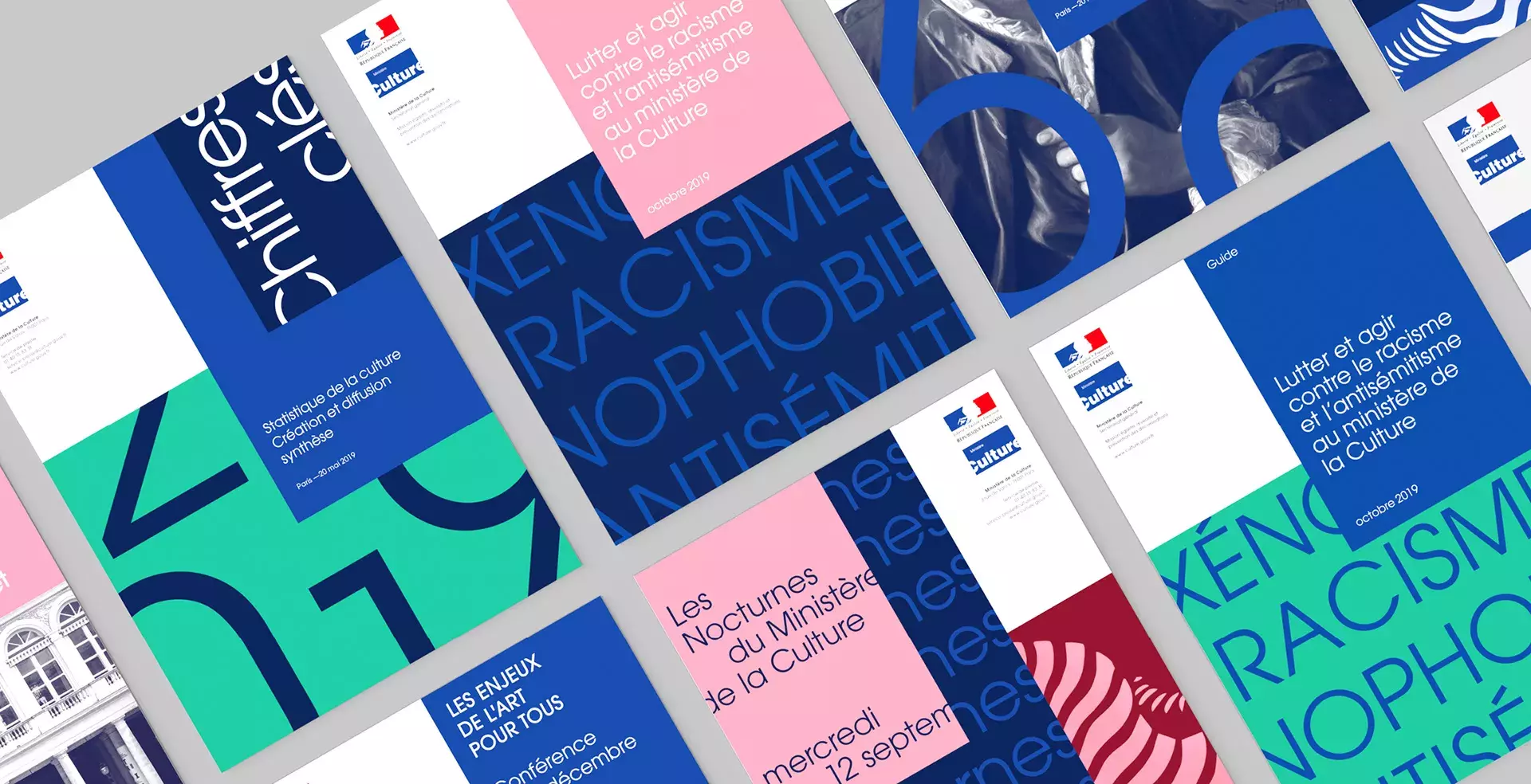 Visual identity for French Ministry of Culture 