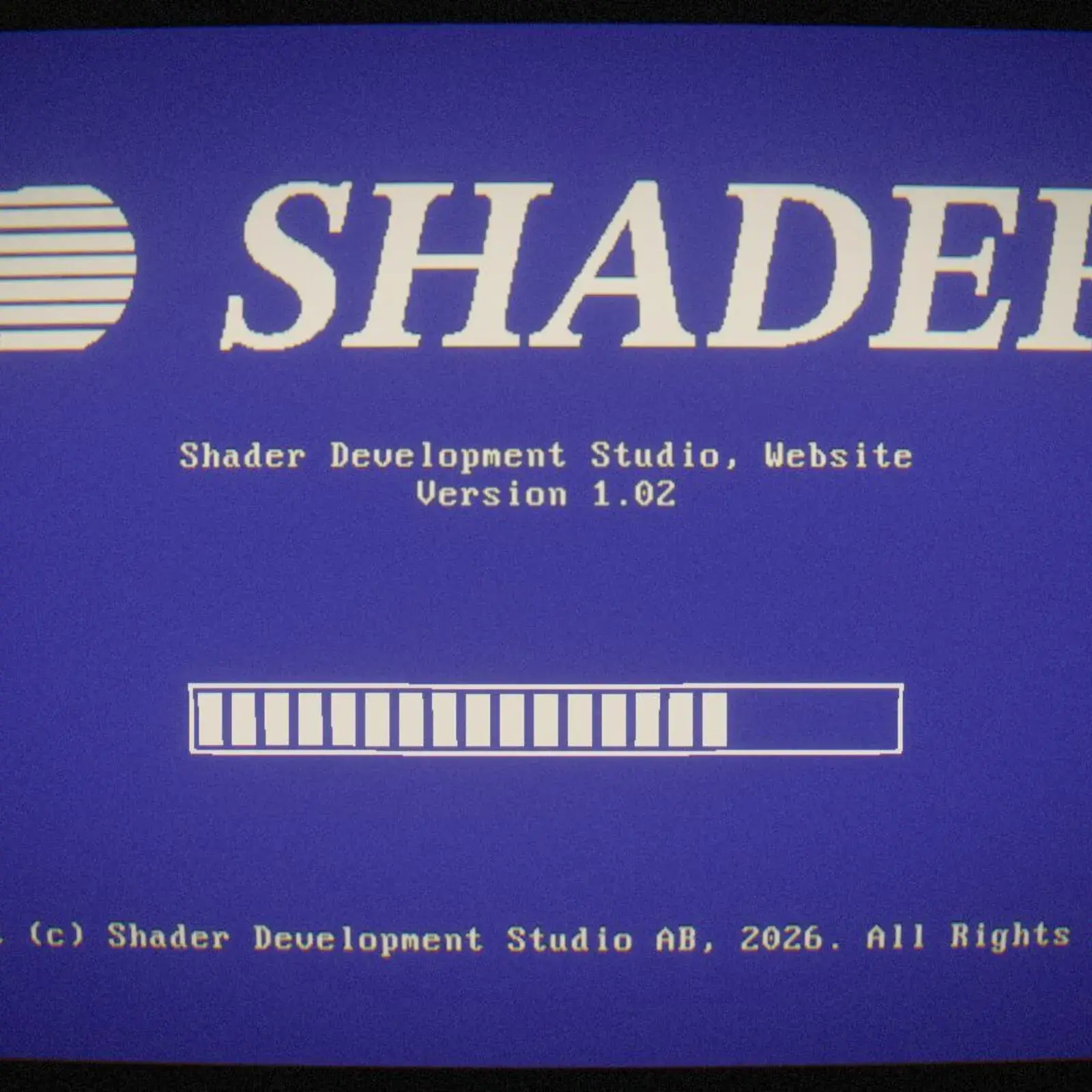 Shader studio interactive web design WebGL 3D experience