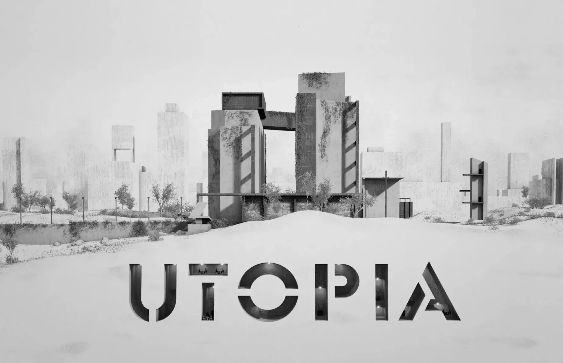 A Journey thru imaginary Mausoleum Le Corbusier’s city