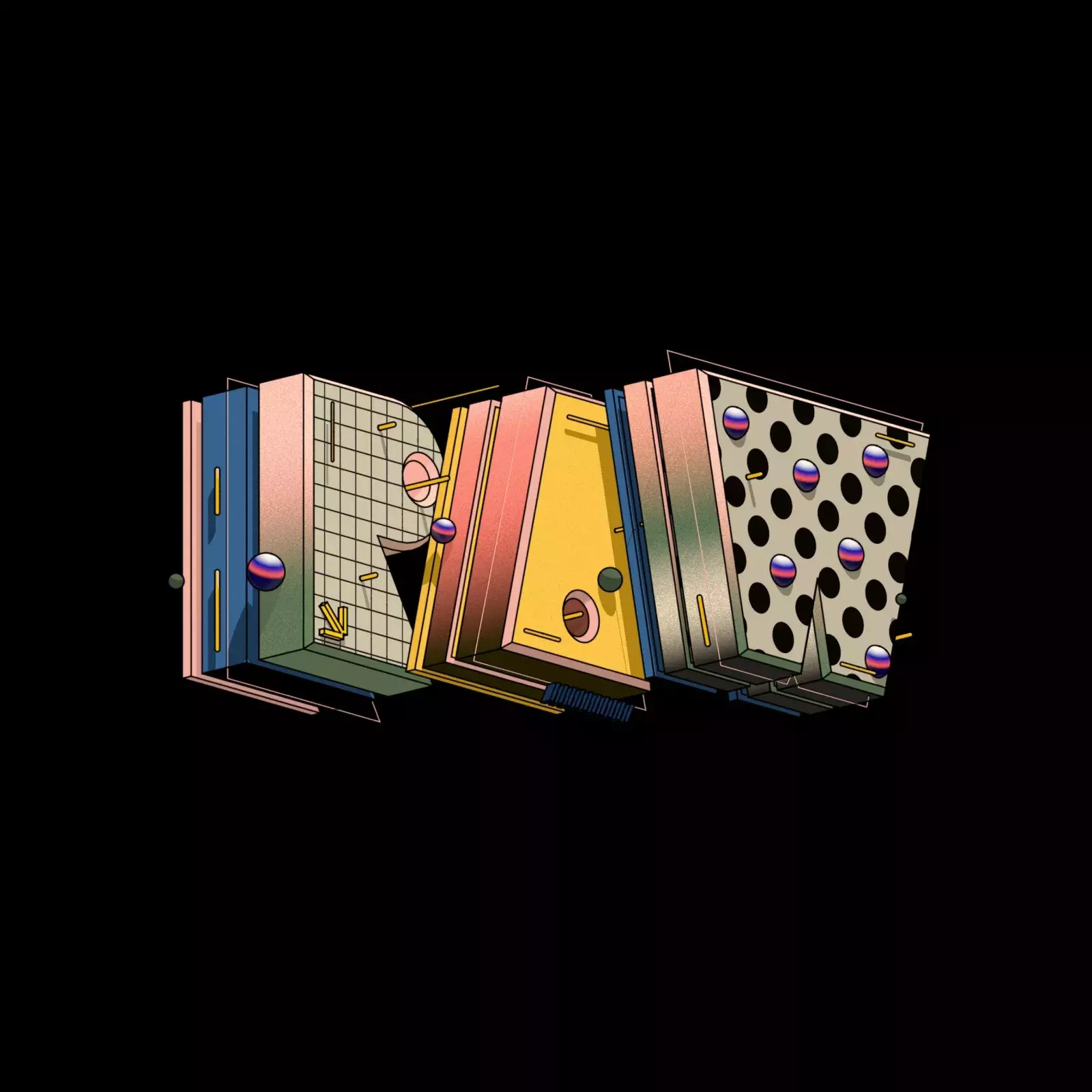 Isometric 3D Illustrations with a Vector and Colorful Look by Artur Tenczynski