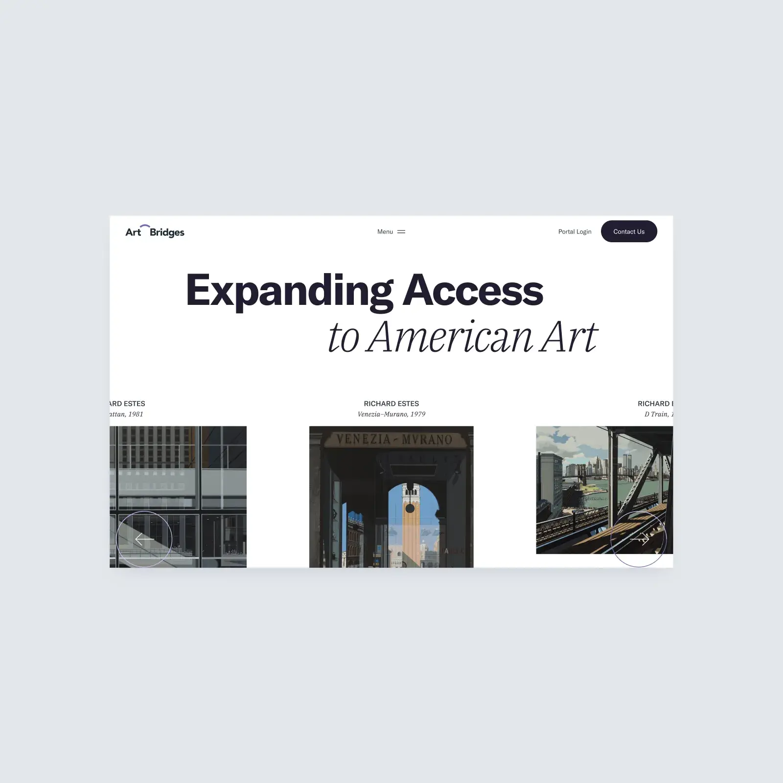 Clay Global’s Web Design to Enhance Accessibility for Art Bridges