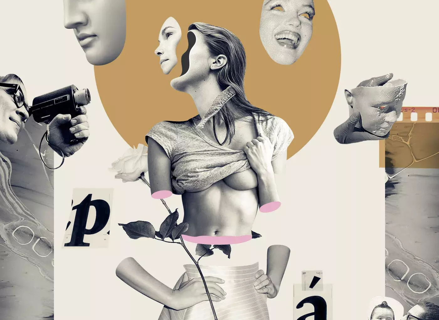 Beautiful Collage Illustration by Daniel Escudeiro