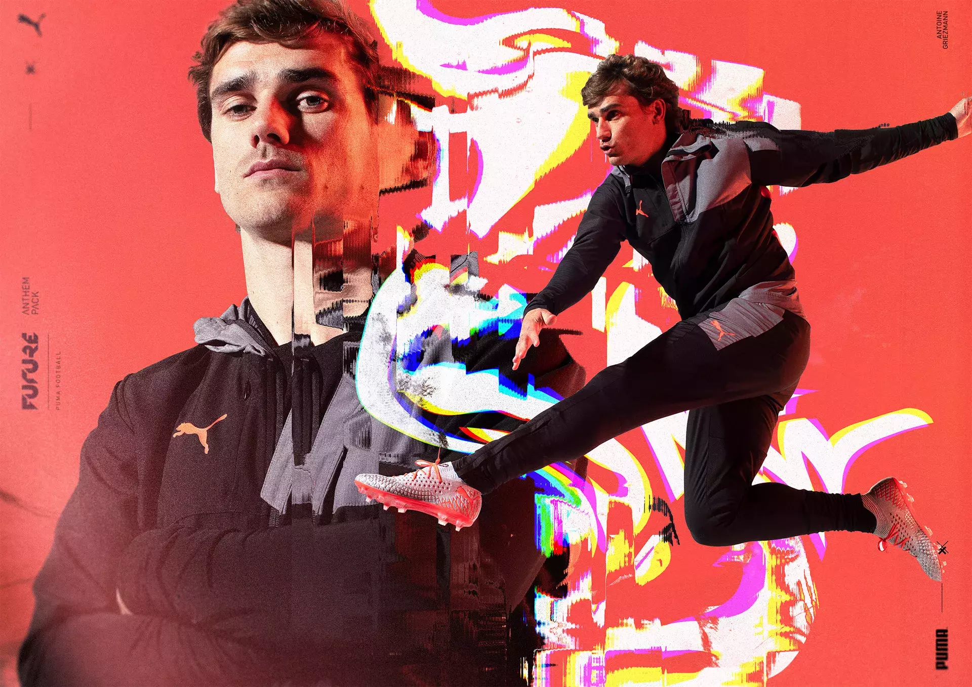 Distorted Typography for PUMA - This is my flow