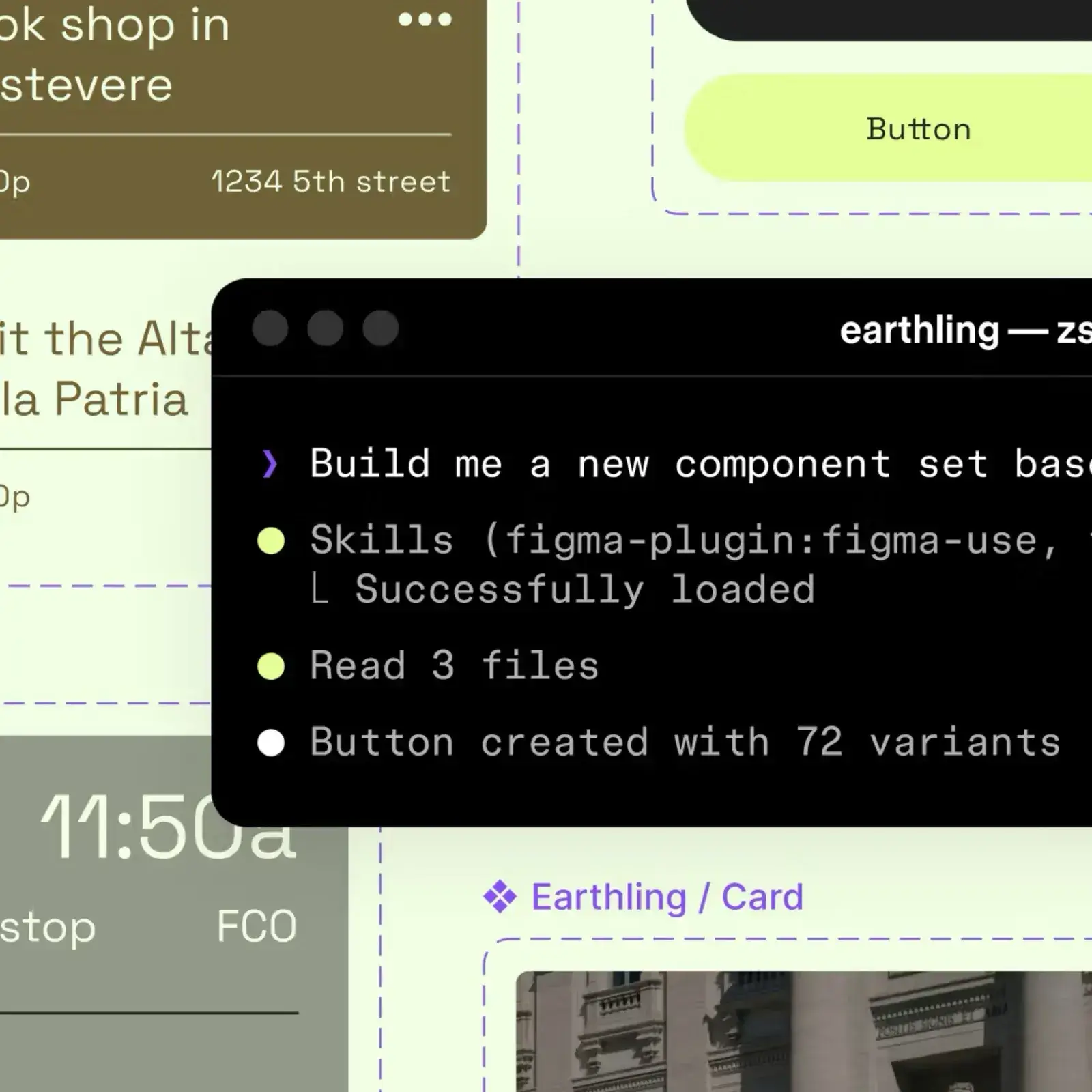 Figma AI agents writing directly to the design canvas