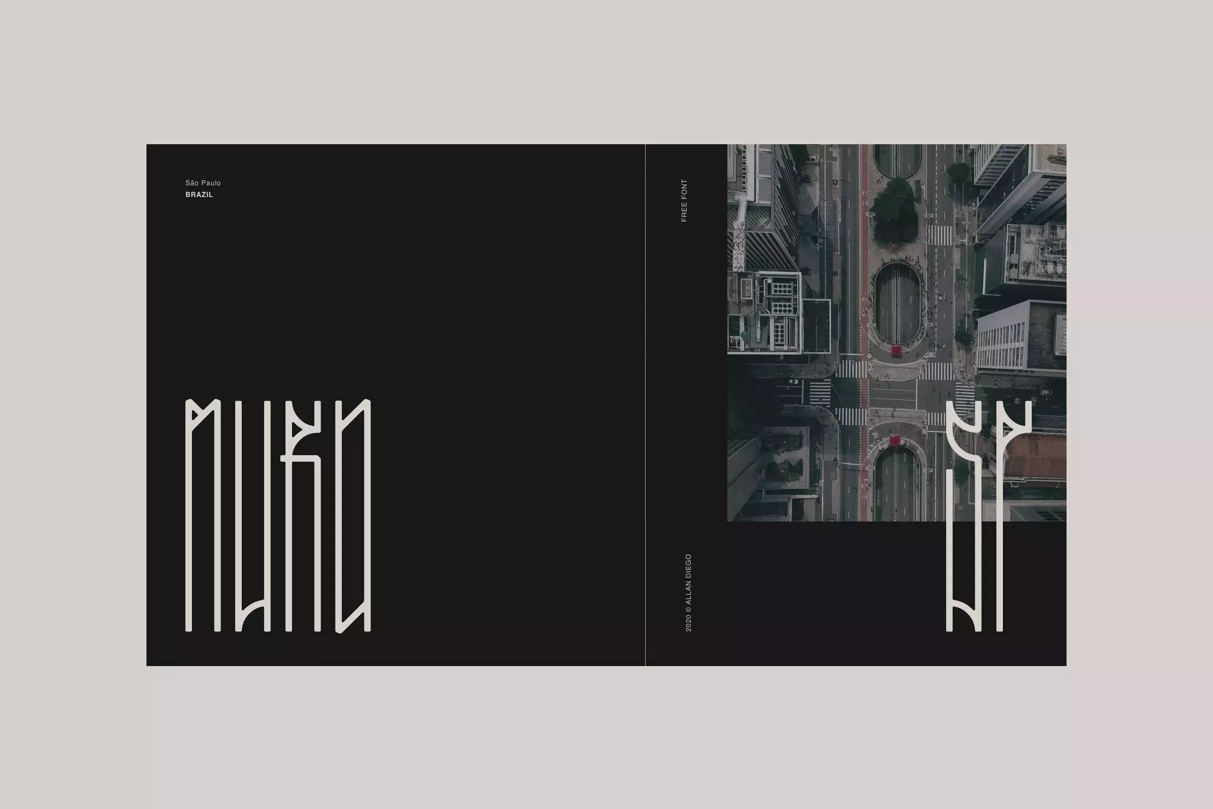 Free Font Inspired by São Paulo Pixo