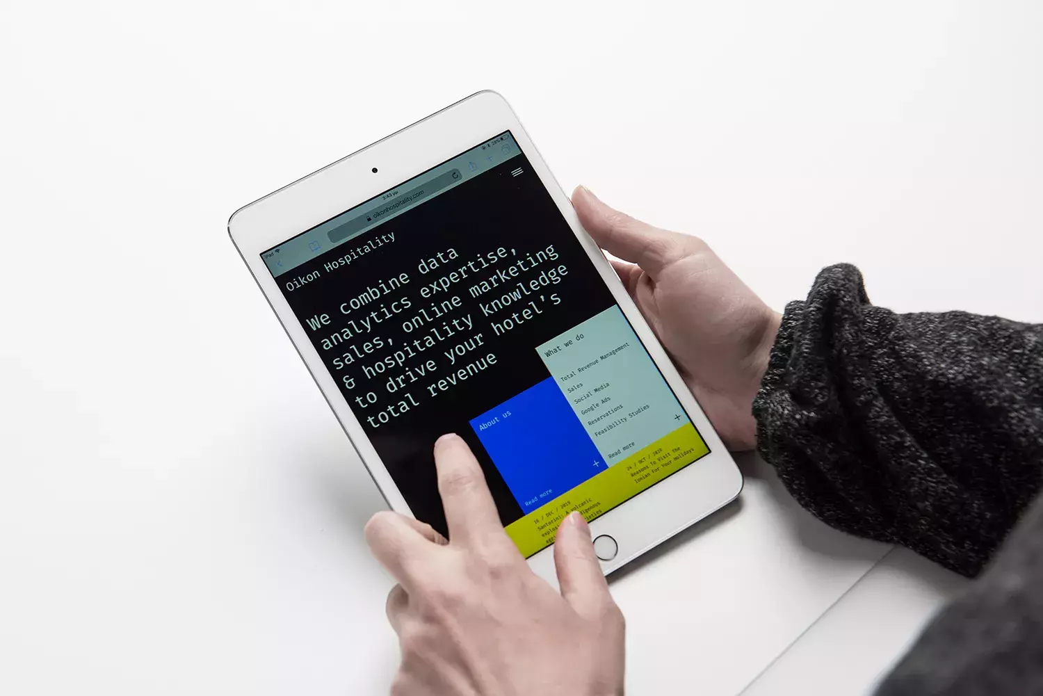 Monospace Inspiration - Oikon Hospitality