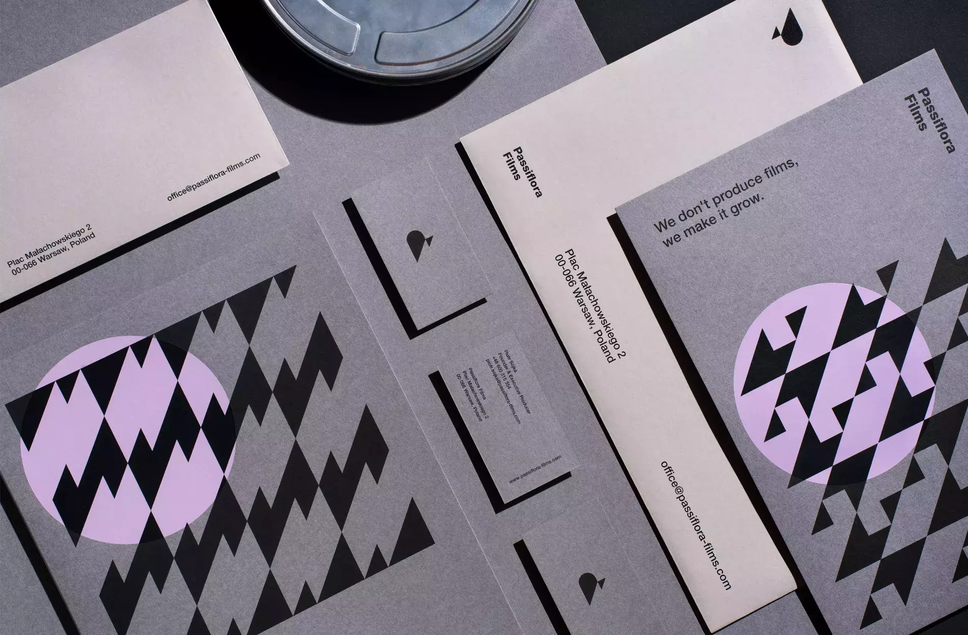 Passiflora Films Branding and Visual Identity