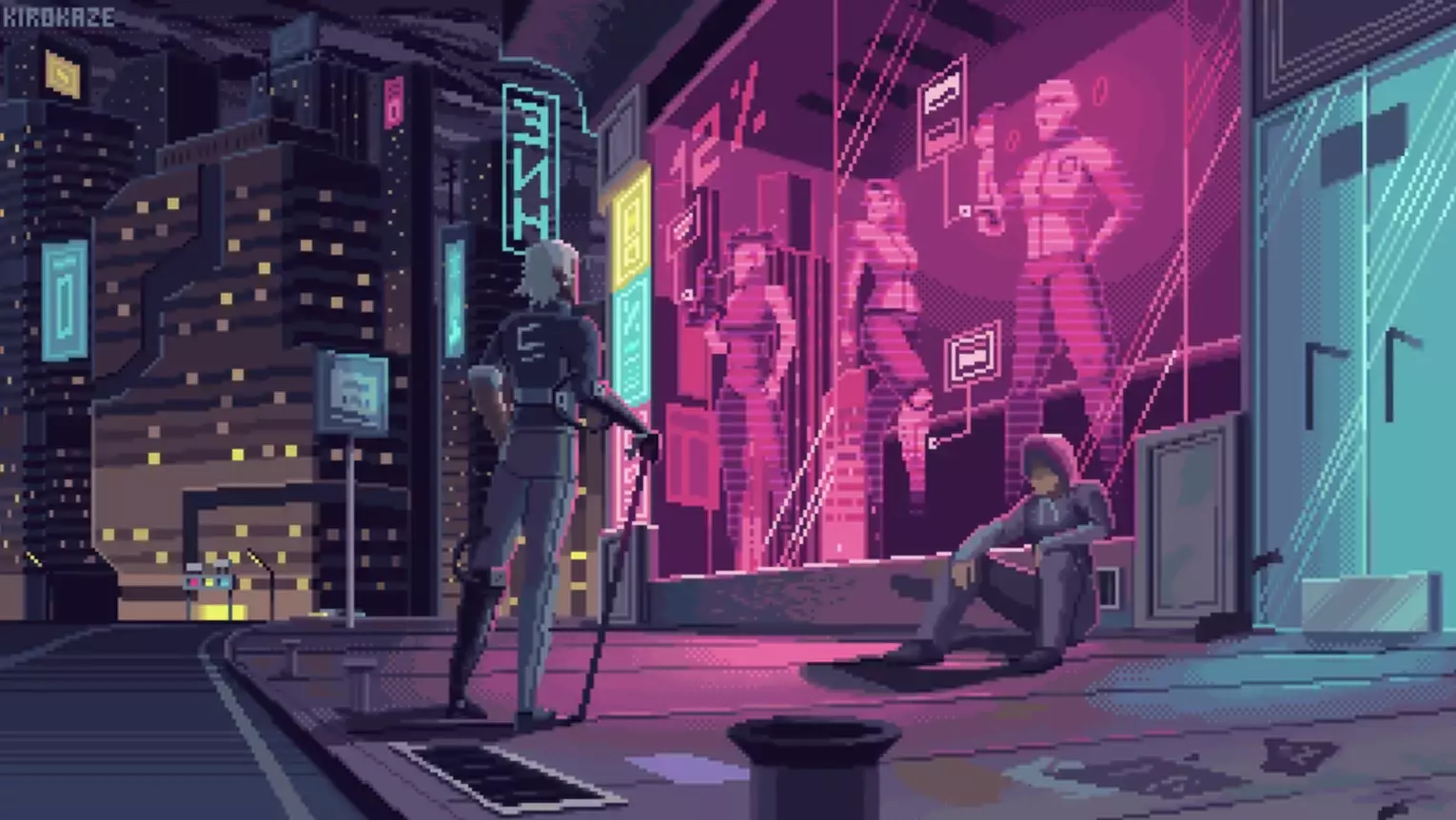 Amazing Pixel Art Animations by Kirokaze pixel