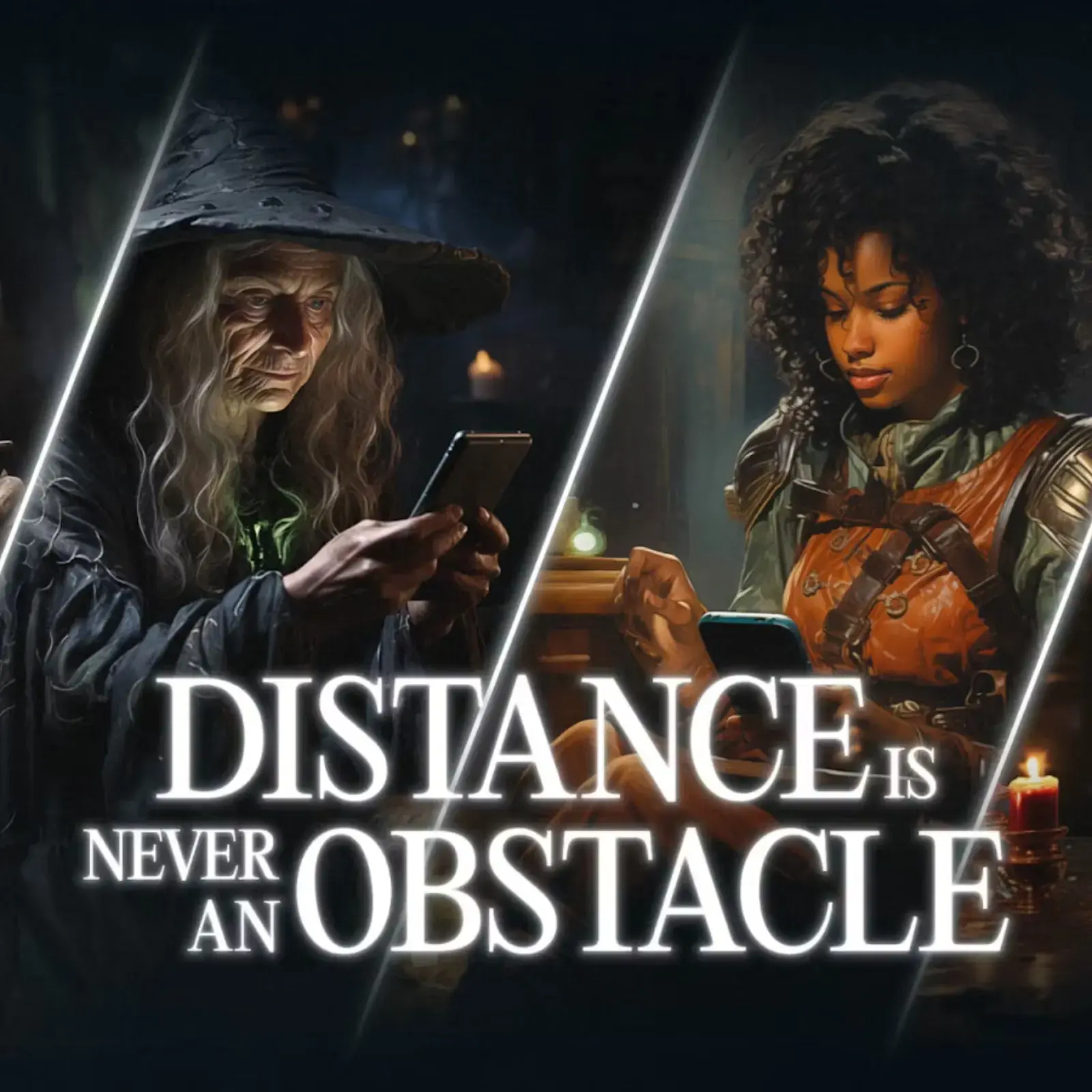 Enchanting Branding of Quest Portal virtual tabletop RPG game