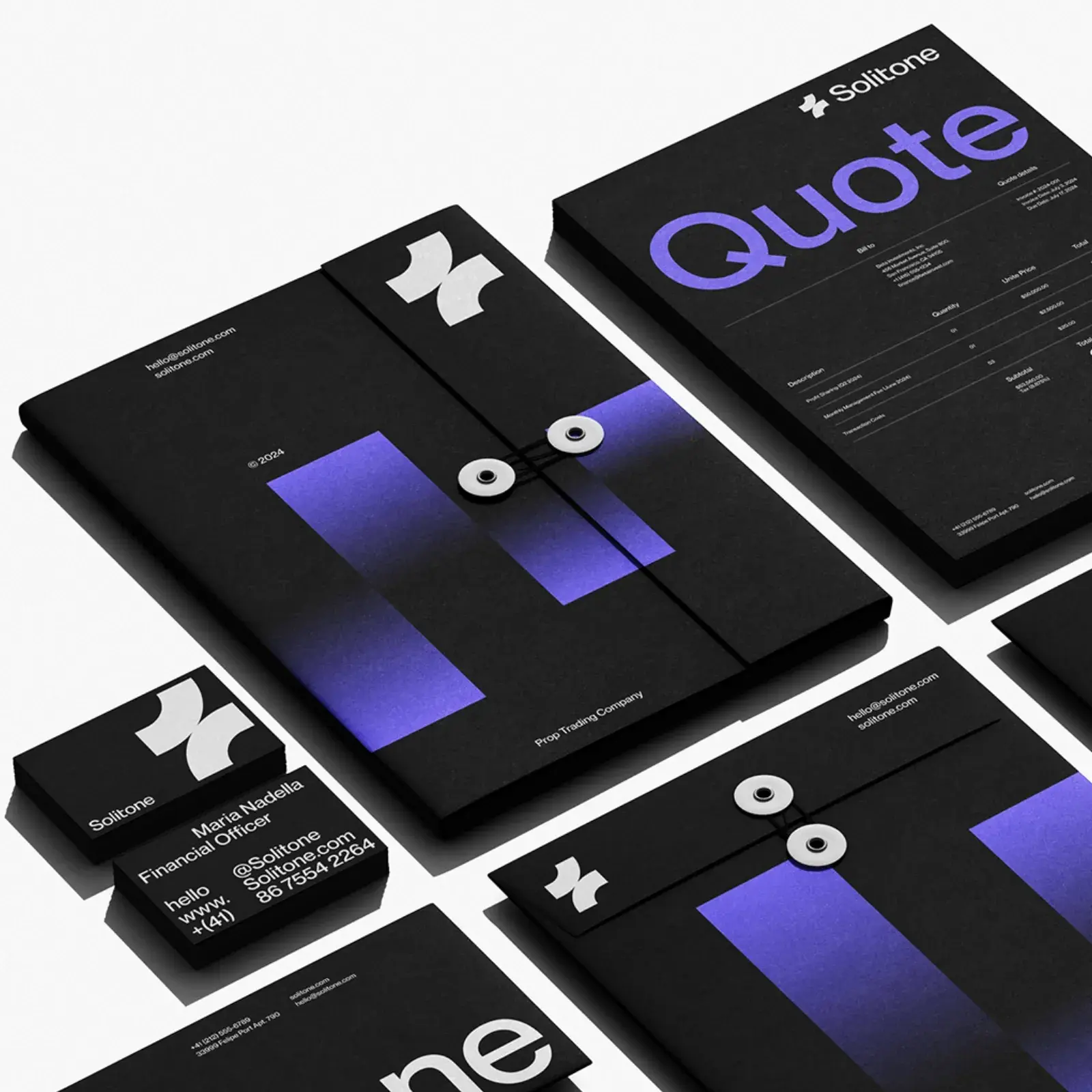 Solitone: Trading Waves Inspire Fresh Visual Identity