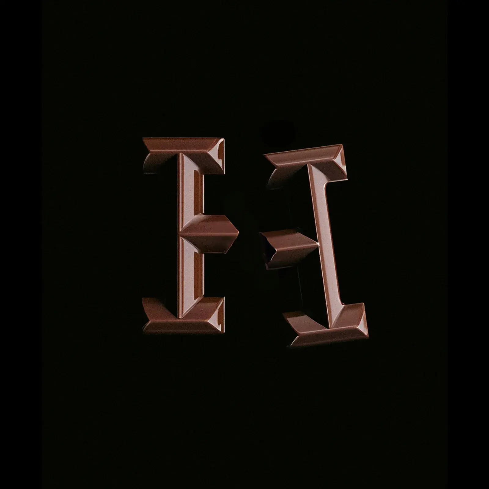 Delight in Food Type: 3D Typography Meets Culinary Art