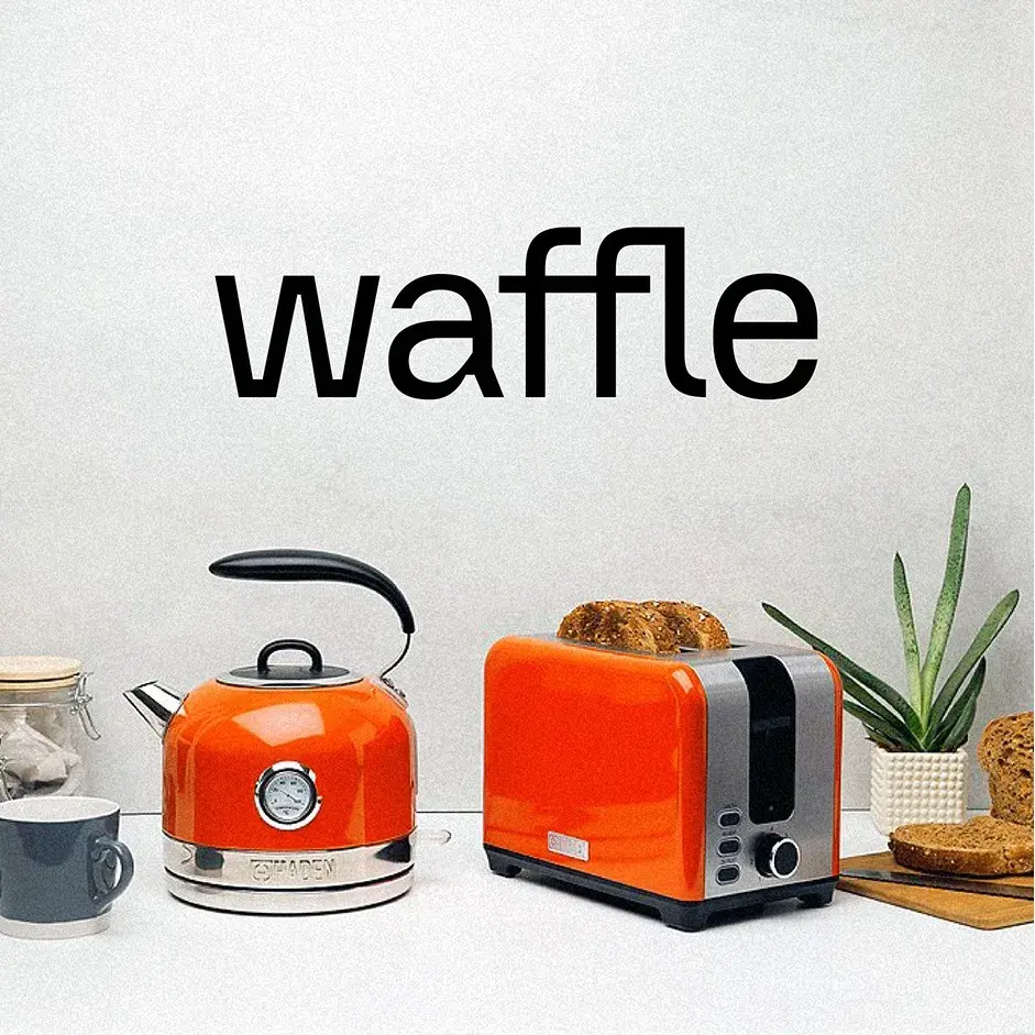 Exploring Waffle Typeface: Typography Blend of Sans and Serif