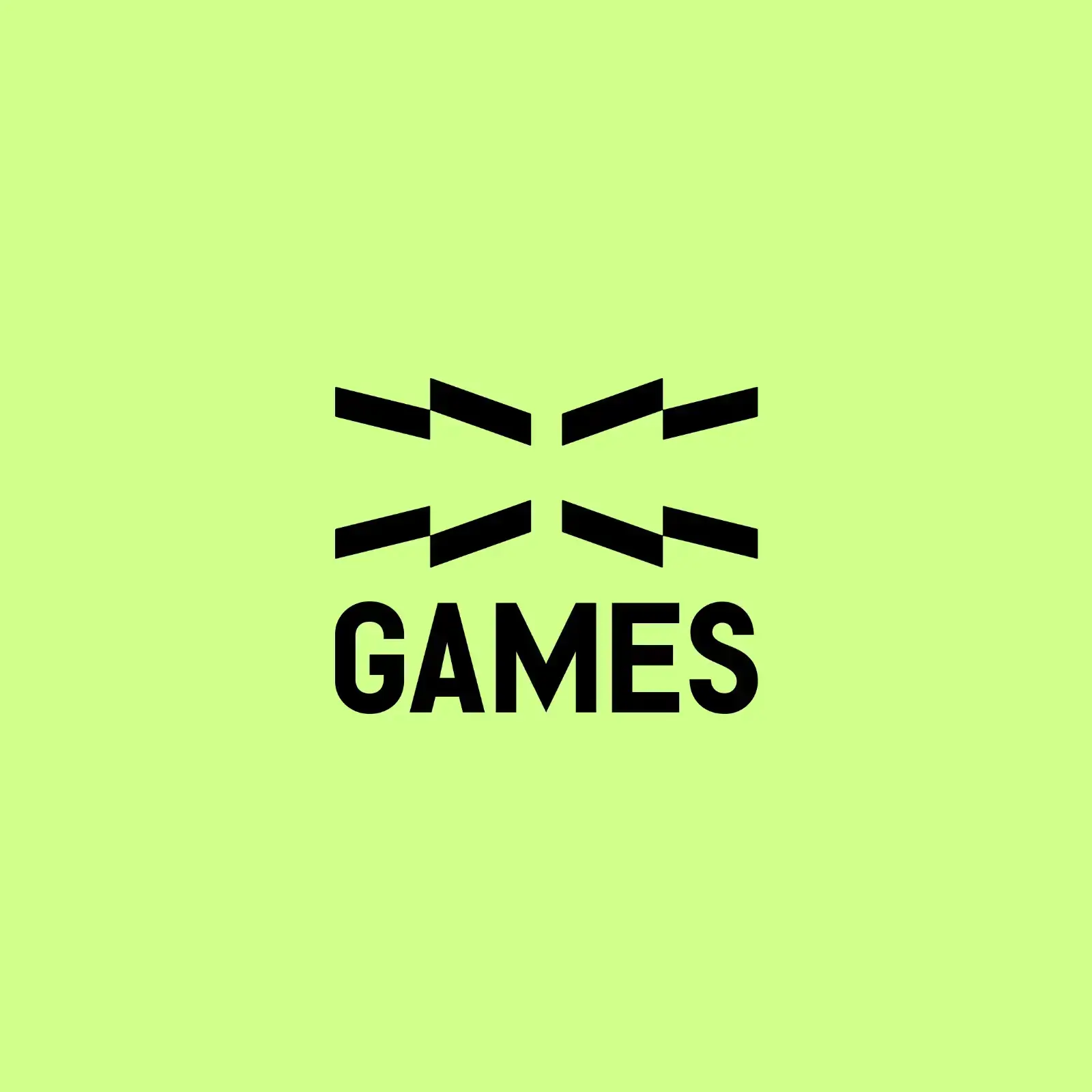 X Games rebrand concept by Gwen Geng — bold identity system with angular logo and perspective typography