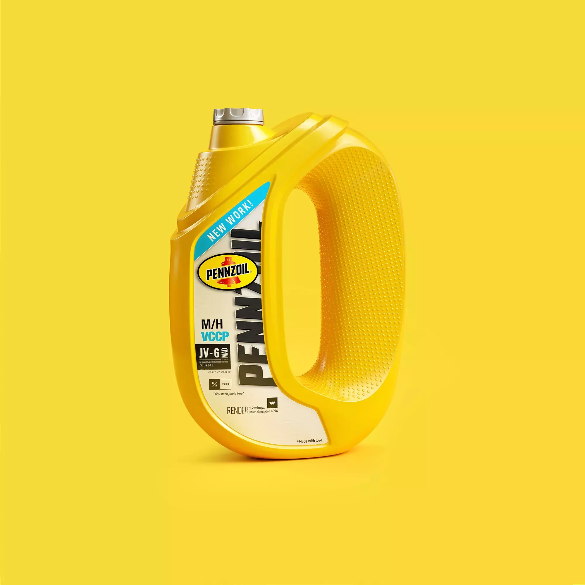 Digital Illustration and Typography for the Pennzoil by JVG ™