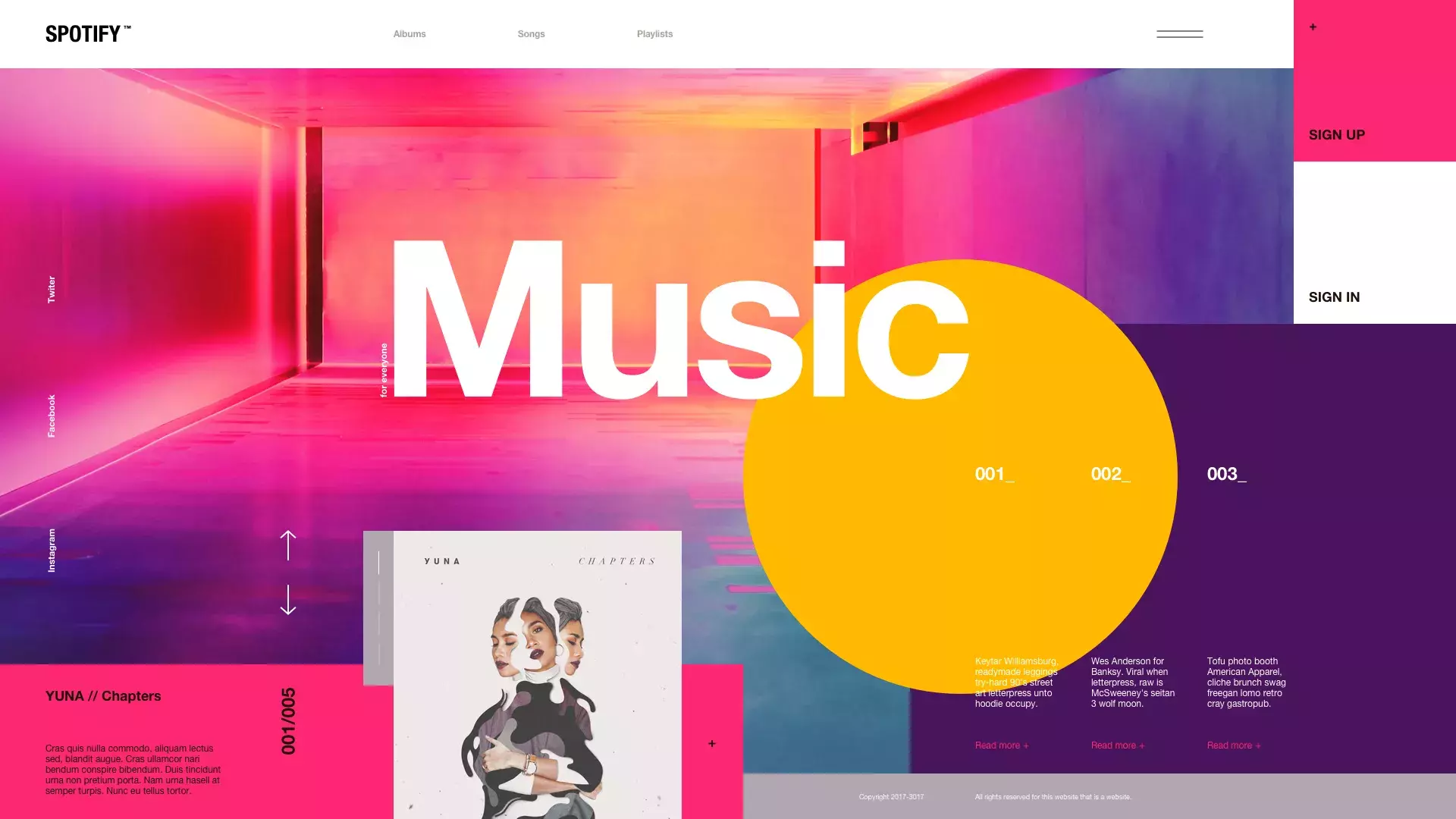 Web Design Inspiration - Work of Adrián Somoza