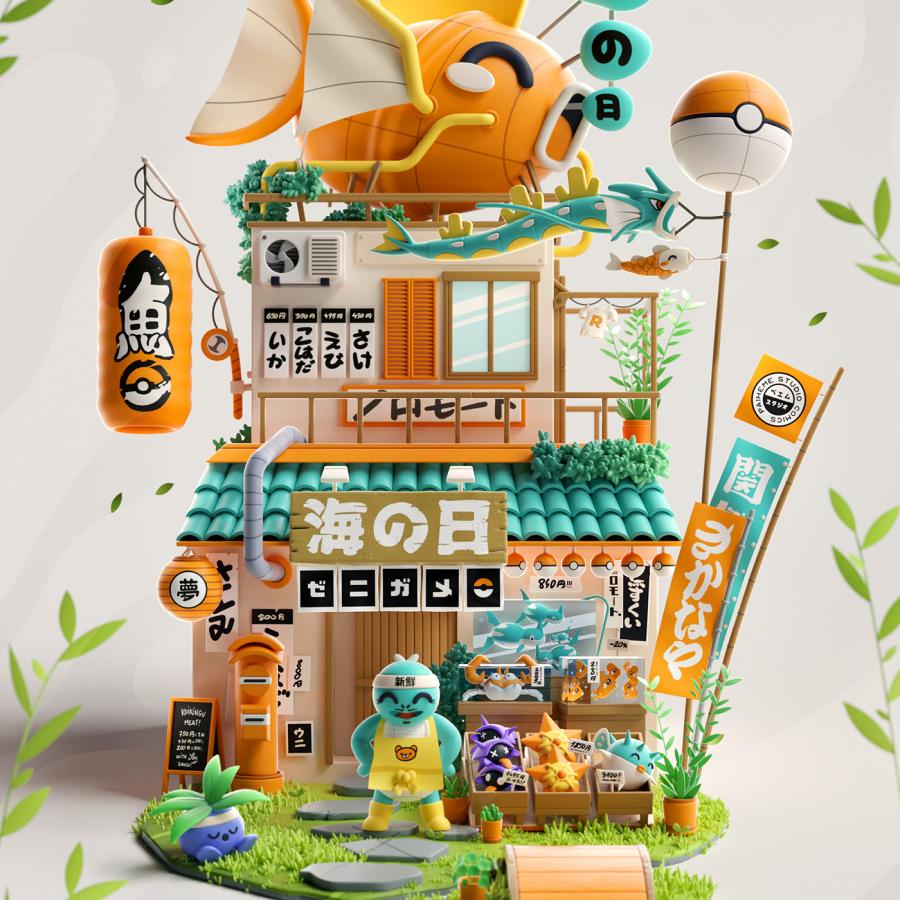 Stunning 3D Illustrations for Primavera