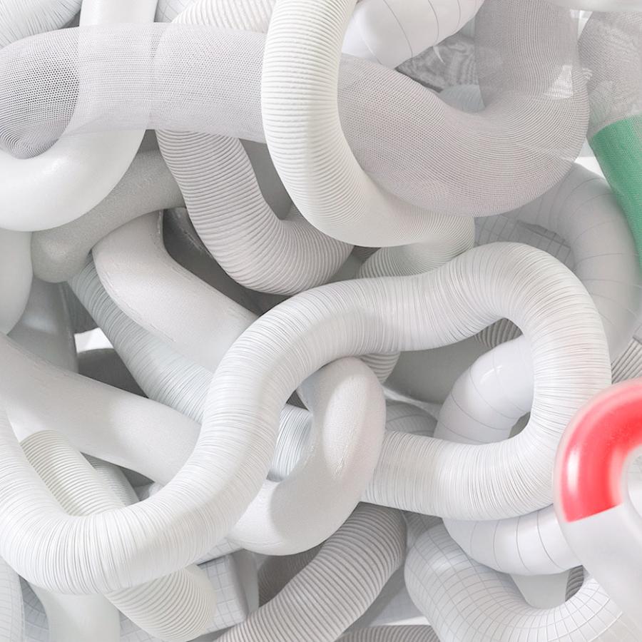 NEXT CONFERENCE 2018 Branding Work Mixes 3D and Typographyv