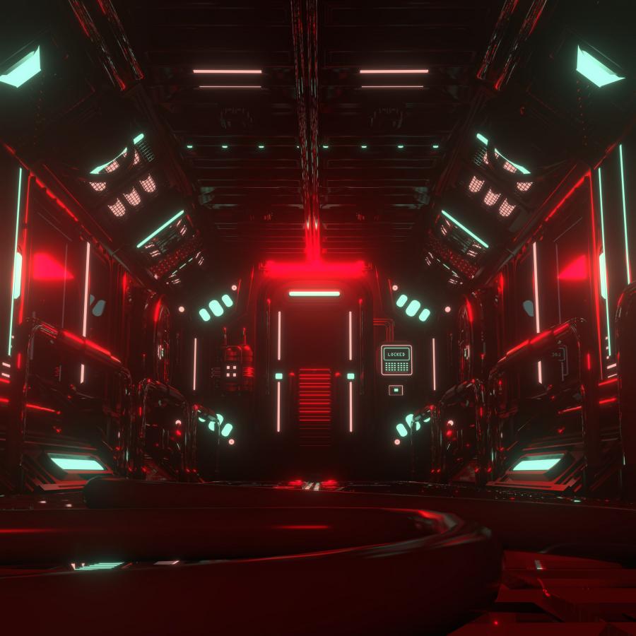 Awesome Sci-Fi 3D Scenario by Marcos Torres