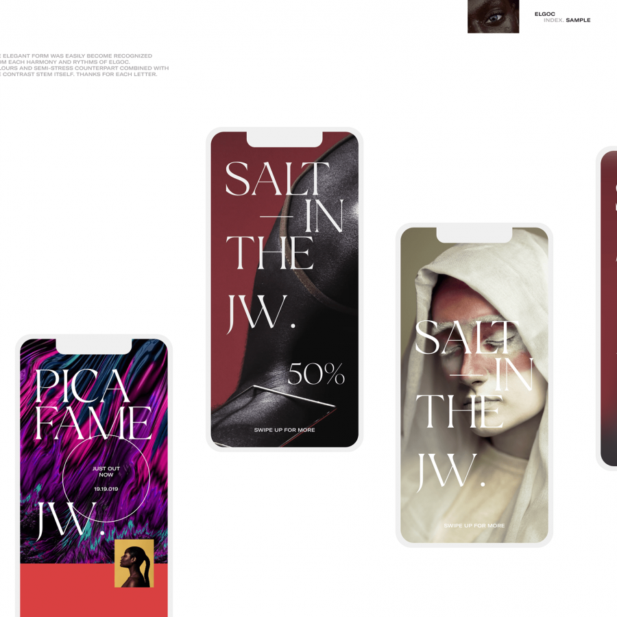 Elgoc is a Beautiful Serif Font Available for Free