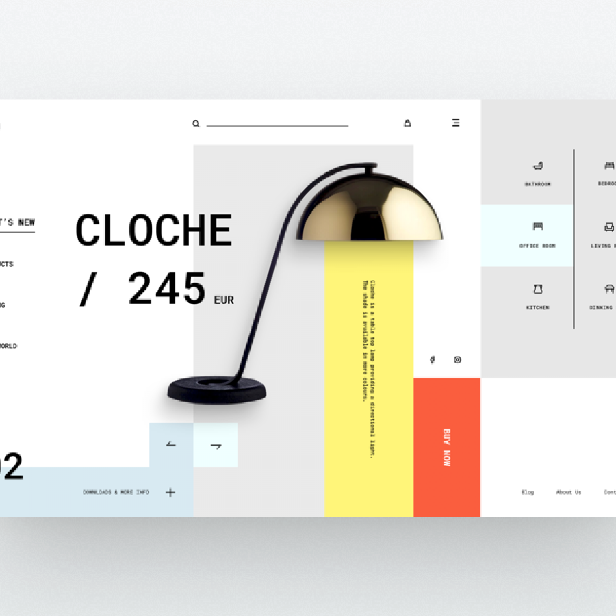 Web Design Inspiration by Hristo Hristov