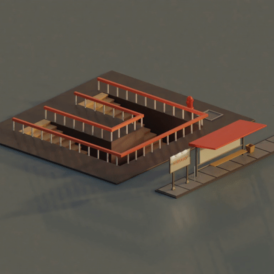 Eden "26 Days of Type" blends 3D & Typography