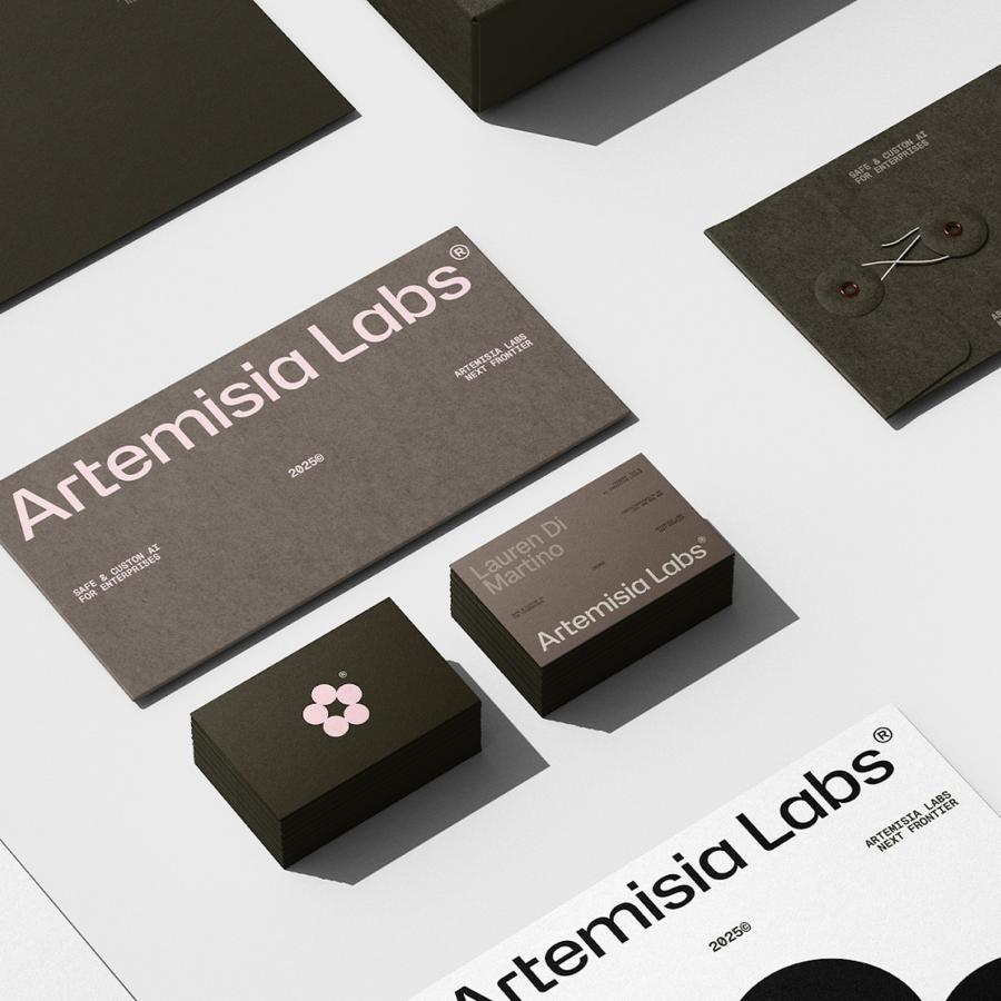 Artemisia Labs AI branding identity by ROCHA Branding