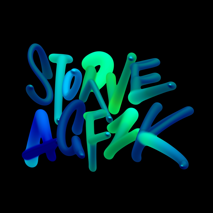 3D Lettering  - color fusion
