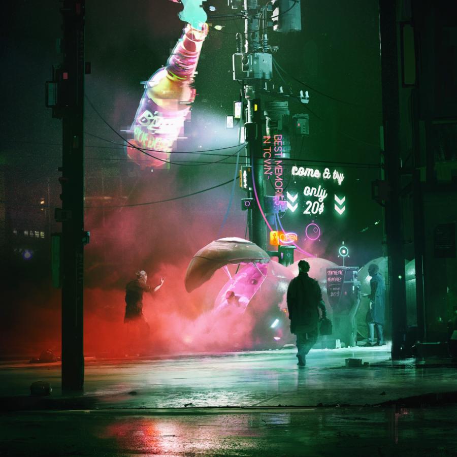 Feodora — Cyberpunk Art Direction and 3D Work
