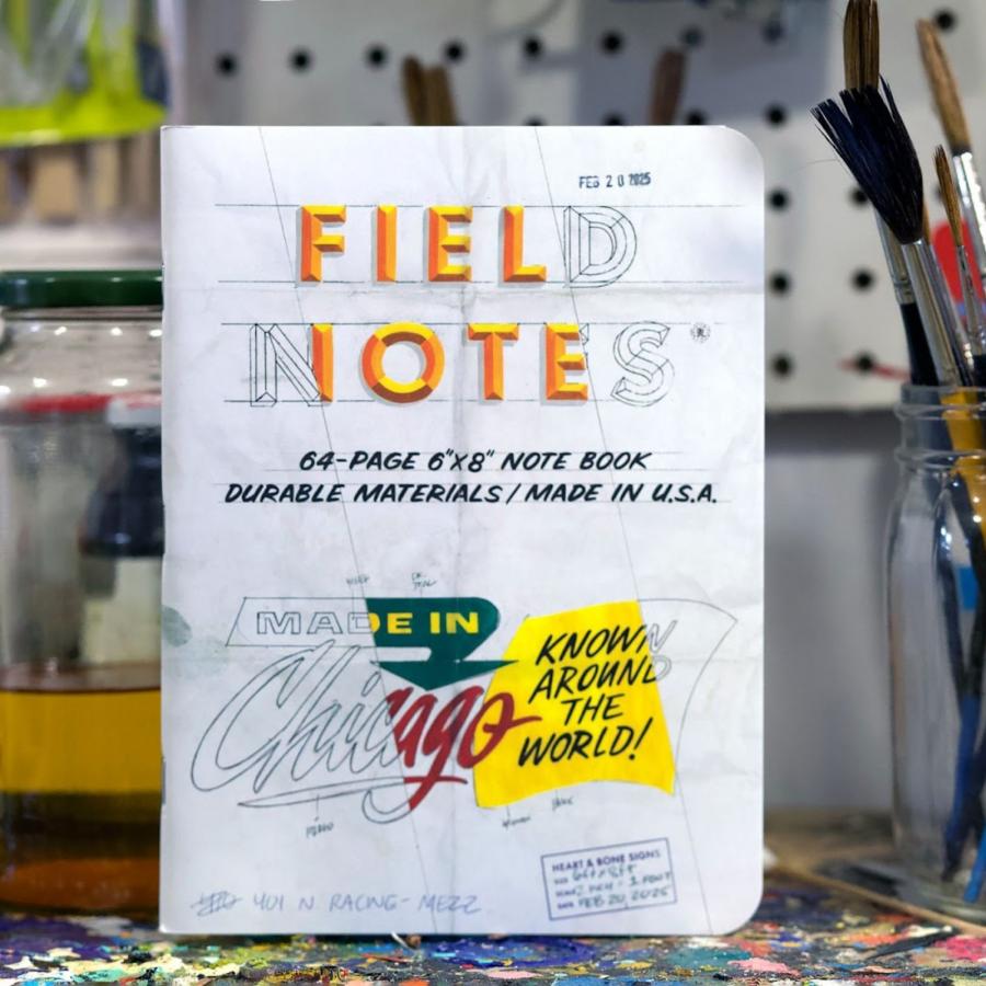 Field Notes Honors Mid-Century Signage with Bold Graphic Design