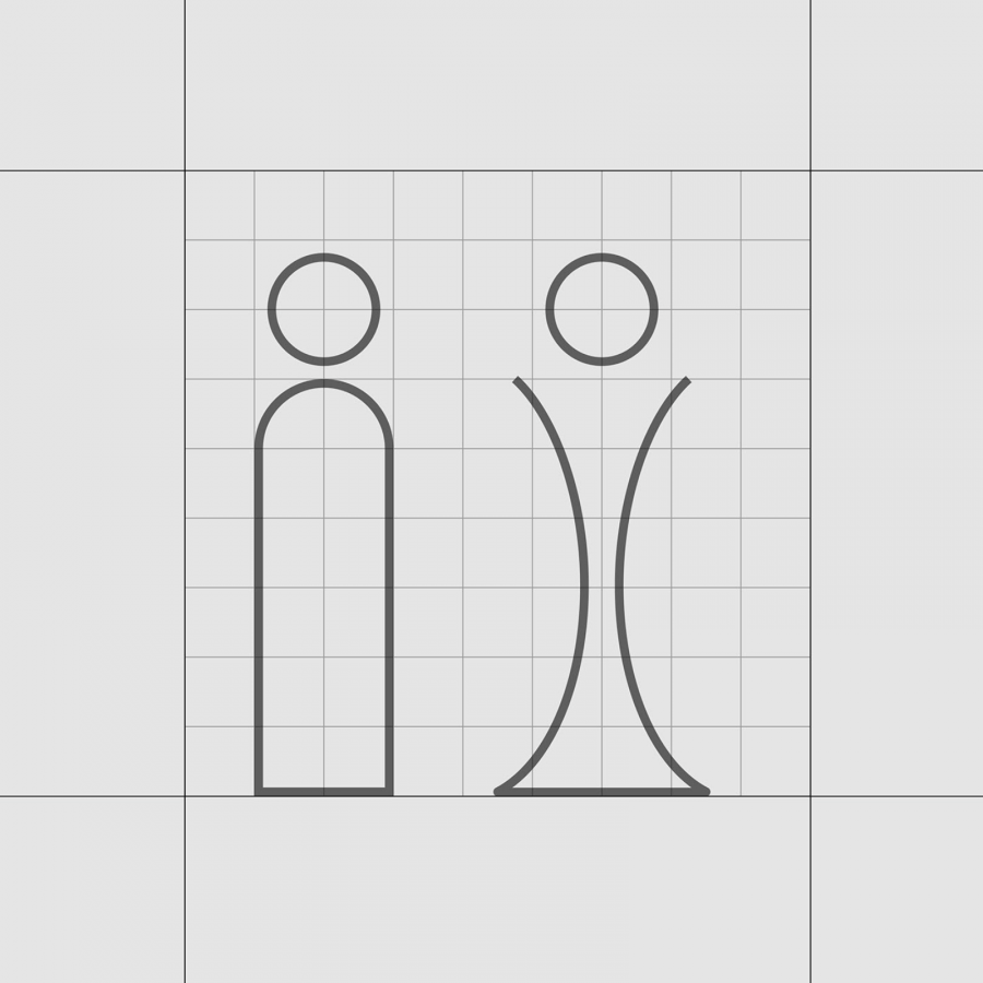 ICON Hotel — Branding and signage design