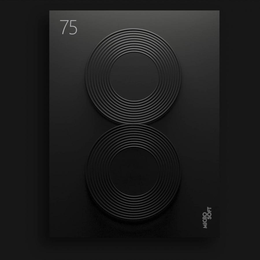 3D Shapes Inspired from Old Microsoft Logos