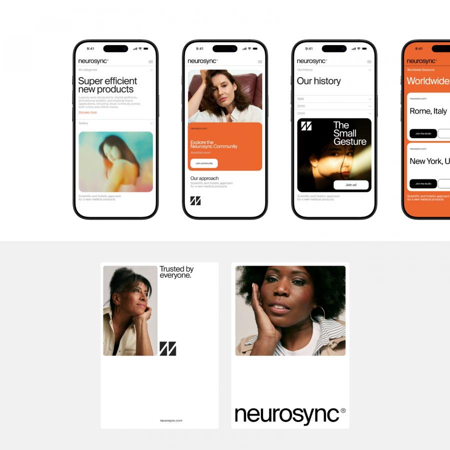 Crafting Calm: Neurosync Branding and Visual Identity
