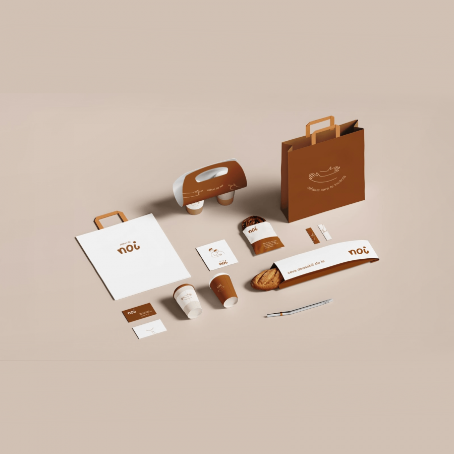 Noi Café: Branding That Feels Like a Warm Hug