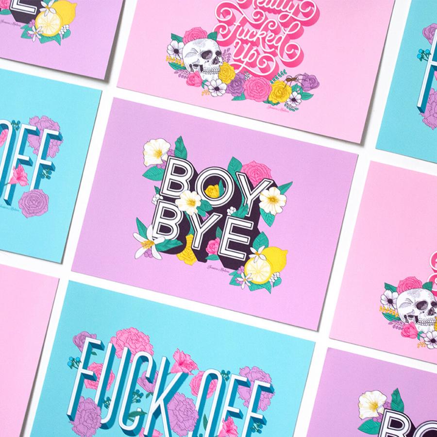 Side Projects: Mean Postcards to Send to Your Ex