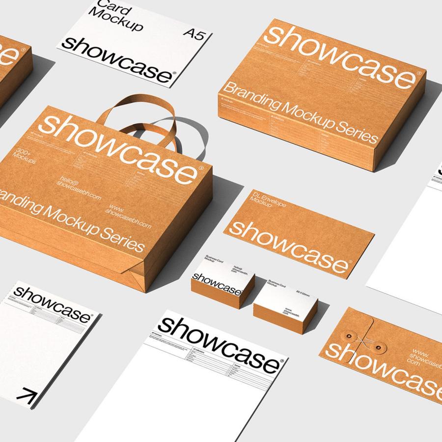 Brown Branding Mockup Series: A Designer's Dream Come True