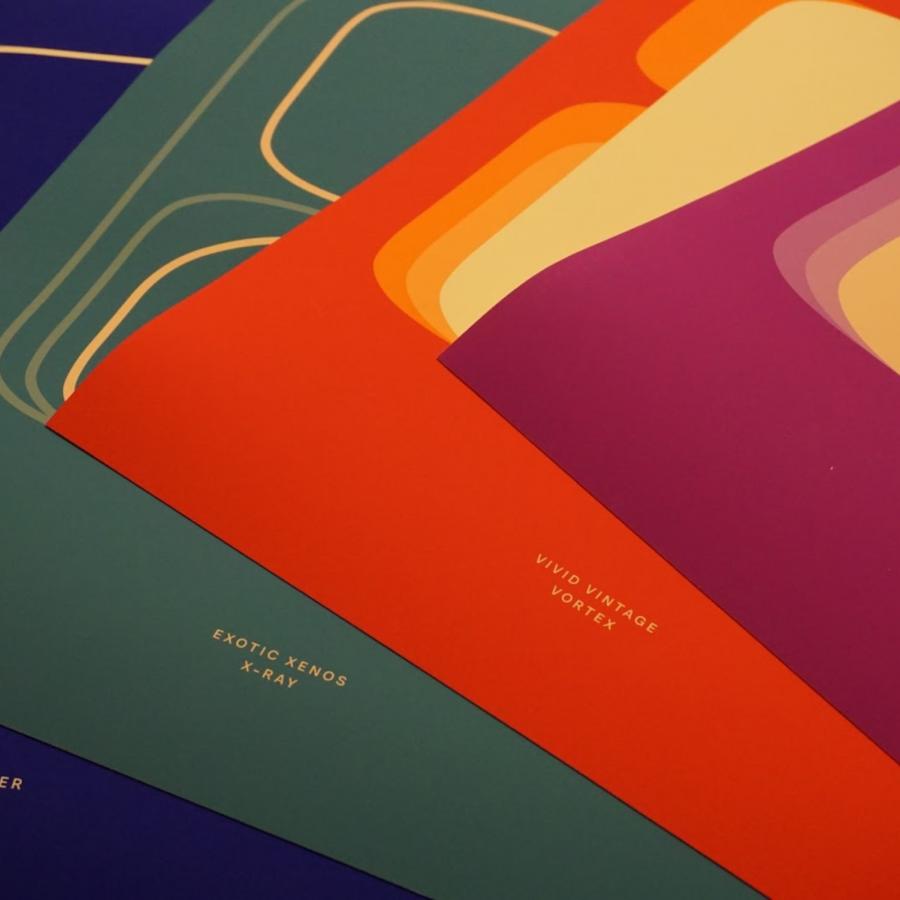 Overnice Squeezy Posters: Variable Font Graphic Design