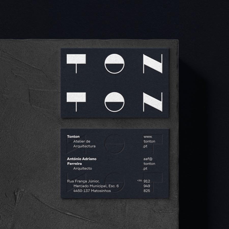 Branding & visual identity for TONTON architecture atelier