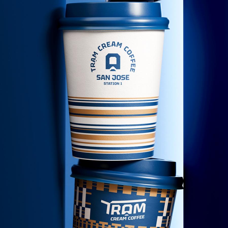 Tram Cream Coffee: A Journey in Branding & Packaging Design