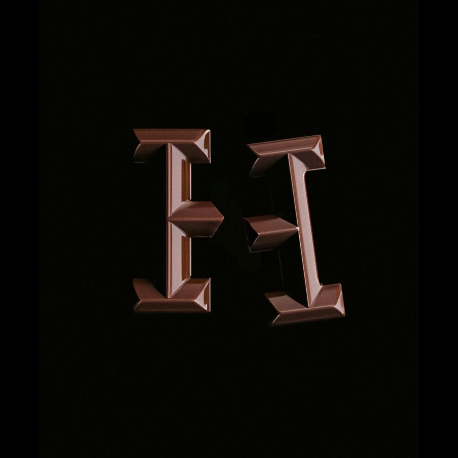 Delight in Food Type: 3D Typography Meets Culinary Art